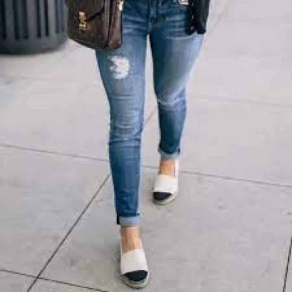 Tory Burch Block Espadrille Flat Women Size 7